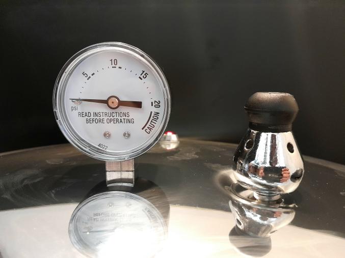 Stérilisateur autoclave manomètre