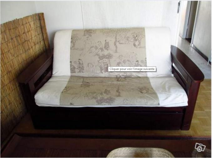 Canapé lit futon