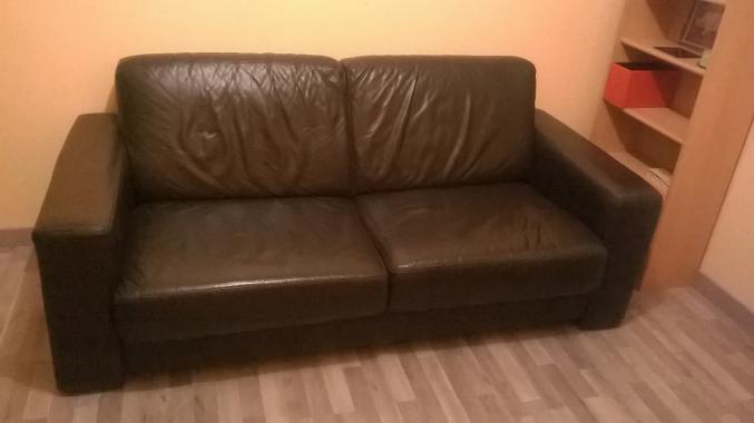 Canapé cuir