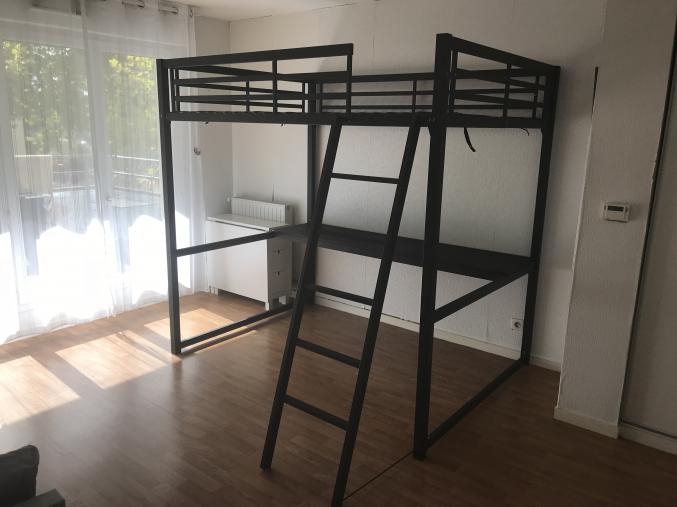 Lit mezzanine 140×190 (livraison + Montage inclus)