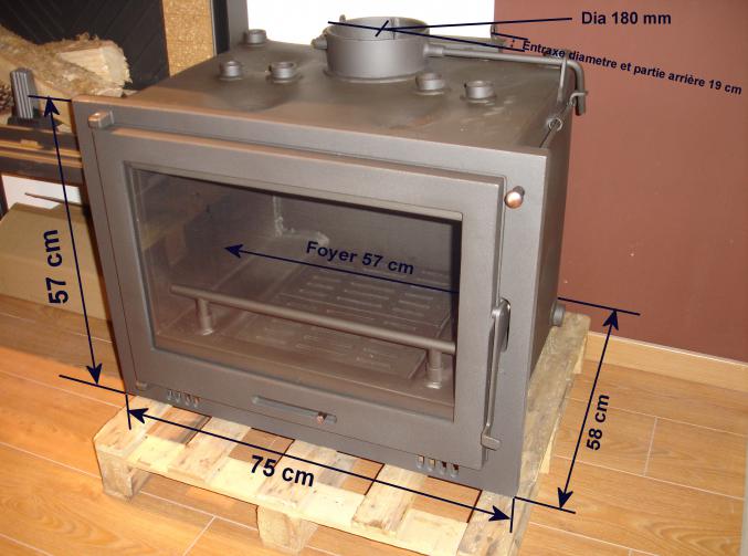 Foyer insert  bouilleur