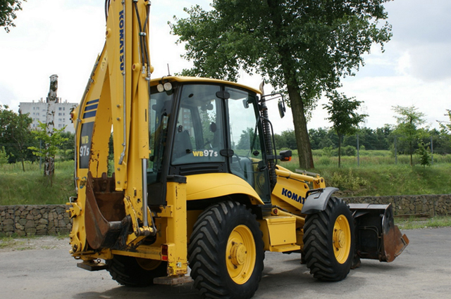 Tracto pelle Komatsu WB97S
