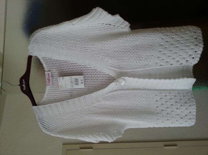 Gilet blanc de marque TOSCANE