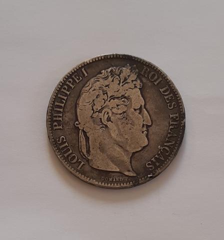 5 Francs Argent 1841 K Louis Philippe Ier , 1er , Bordeaux