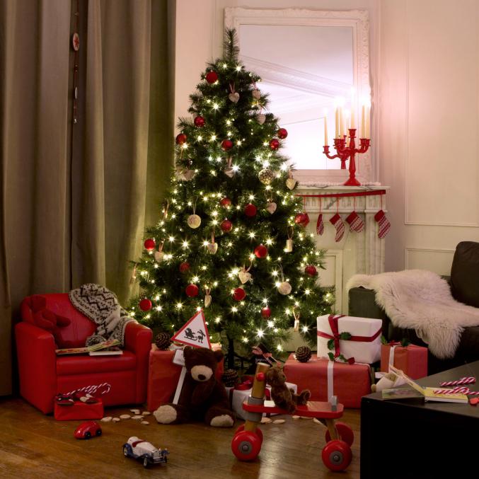 Sapin de noël artificiel à leds CAP NORD