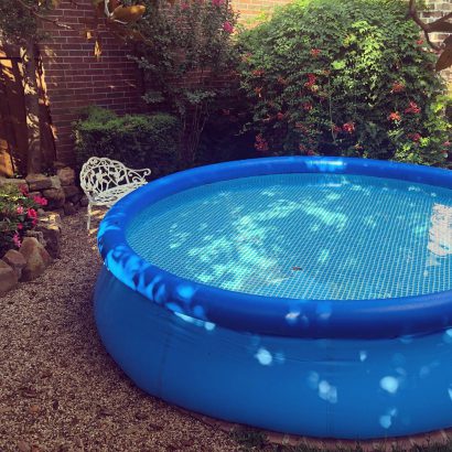 Je donne notre piscine gonflable