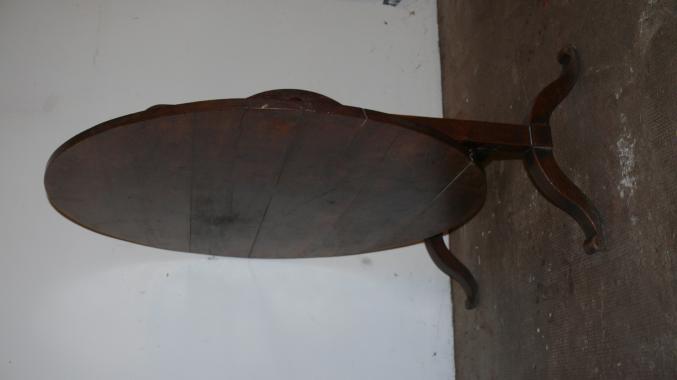 Table de chai ronde, pliable, TBE