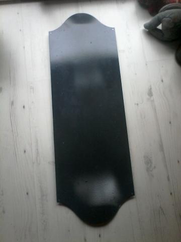 Plaque emaillée kub