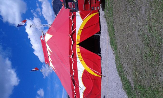 Chapiteau  15 m rond opac