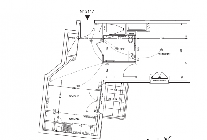 A vendre - Appartement neuf F2 