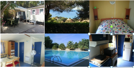 Mobil Home ttconfort 2ch camping 3* piscine plage