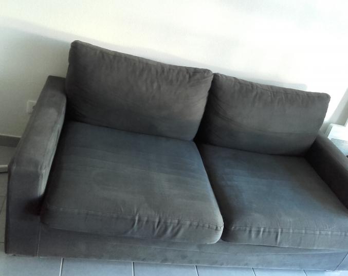 Canapé en tissus 3 places