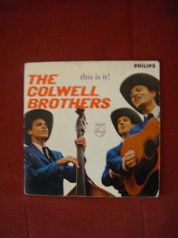 Disque vinyl 45 tours "THE COLWELL BROTHERS"