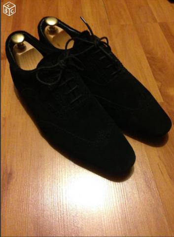 Chaussures cuir noires 43 Schmoove