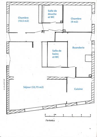 Appartement T4 en front de mer, face à la plage