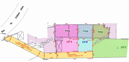 GRANGE À RÉNOVER À CITRY (77730) Seine et Marne