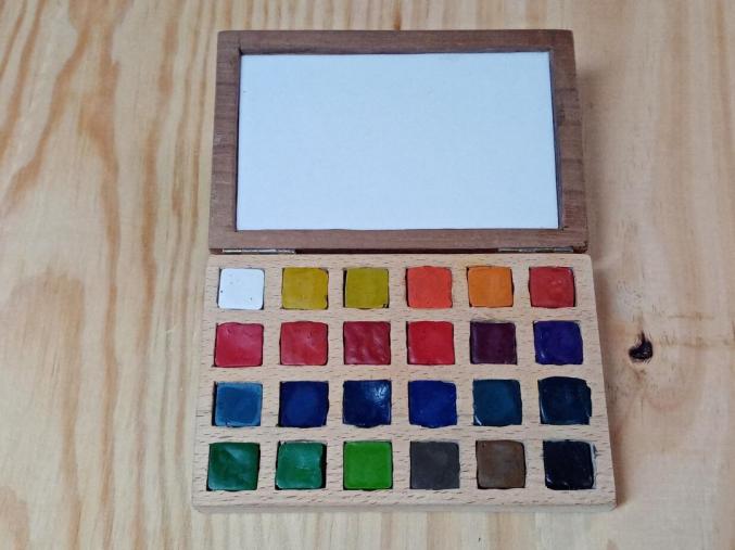 Aquarelles artisanales  haute qualité