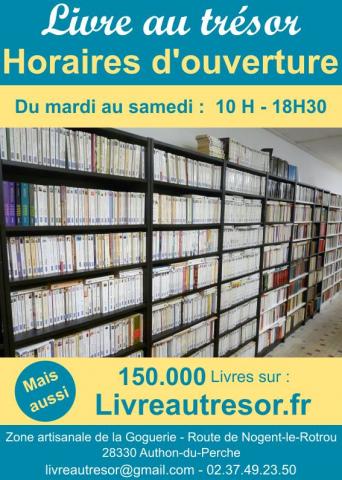Une nouvelle librairie de livres d’occasion... de 200 mètres carrés à Authon-du-Perche.