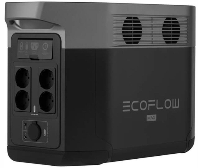 Station électrique portable  DELTA MAX 2000 ECOFLOW et panneau solaire solaire 160 W ECOFLOW