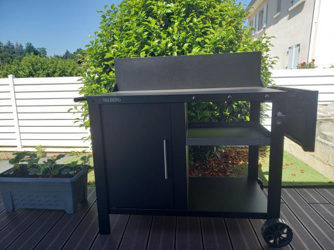 CHARIOT POUR PLANCHA