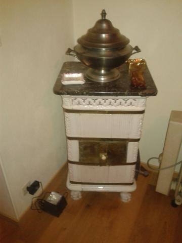 Fourneau faïence pour déco