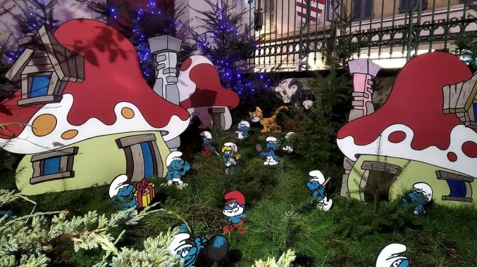 Illuminations fêtes de fin d'année à Roanne