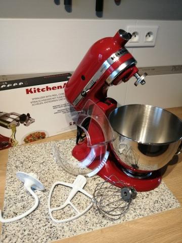 Robot KitchenAid Artisan rouge