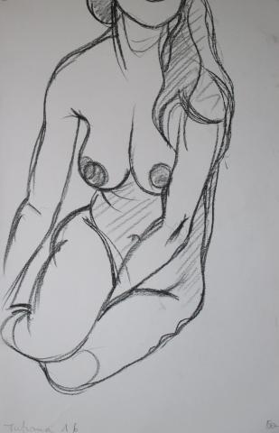 Modéle vivant femme pour peintre 