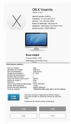 Apple iMac 27 pouces Intel Core i5