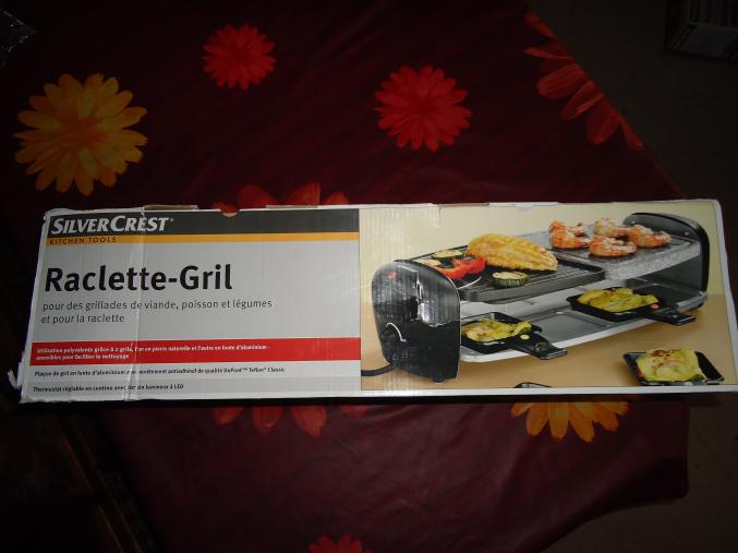 Raclette-gril de la marque Silver Crest: