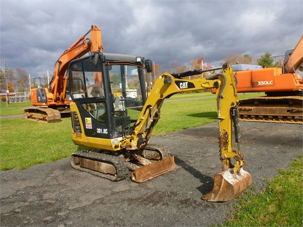 Mini pelle Caterpillar 301.8C 
