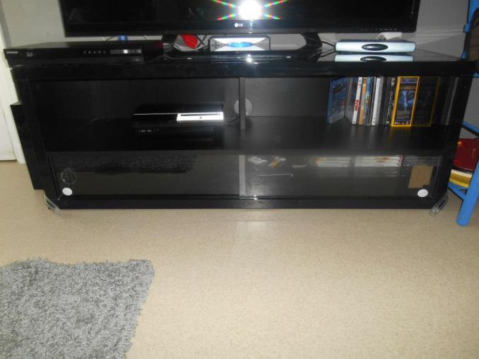 Meuble tele noir