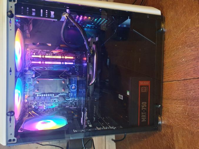 PC tour Mars Gaming BLANC MCX RGB