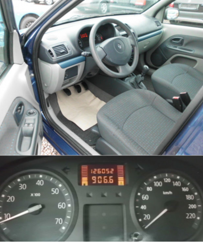 Clio II, 5 portes, clim ,VE, DA