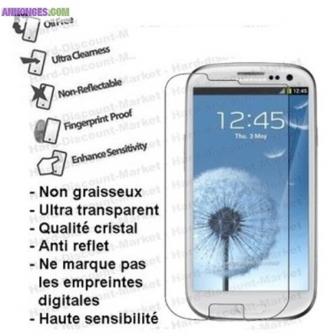 Lot Films Protection pour Samsung Galaxy S3 (5)