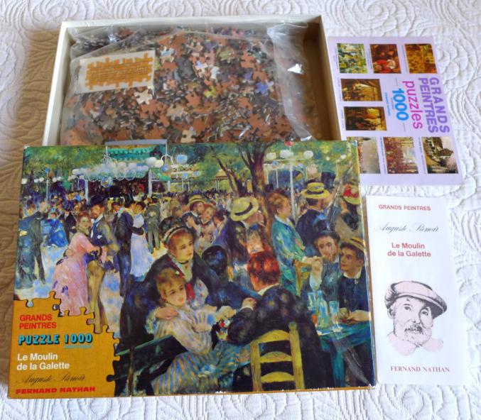 Puzzle 1000 p.  NEUF "La Moulin de la Galette" COLLECTOR
