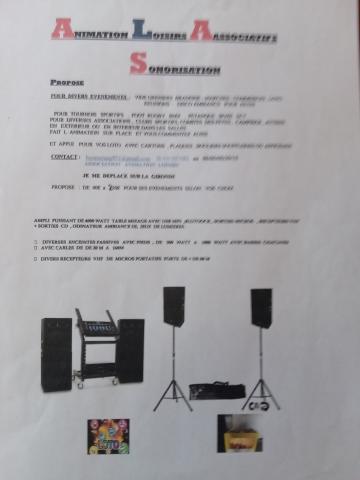 ANIMATION SONO DISCO