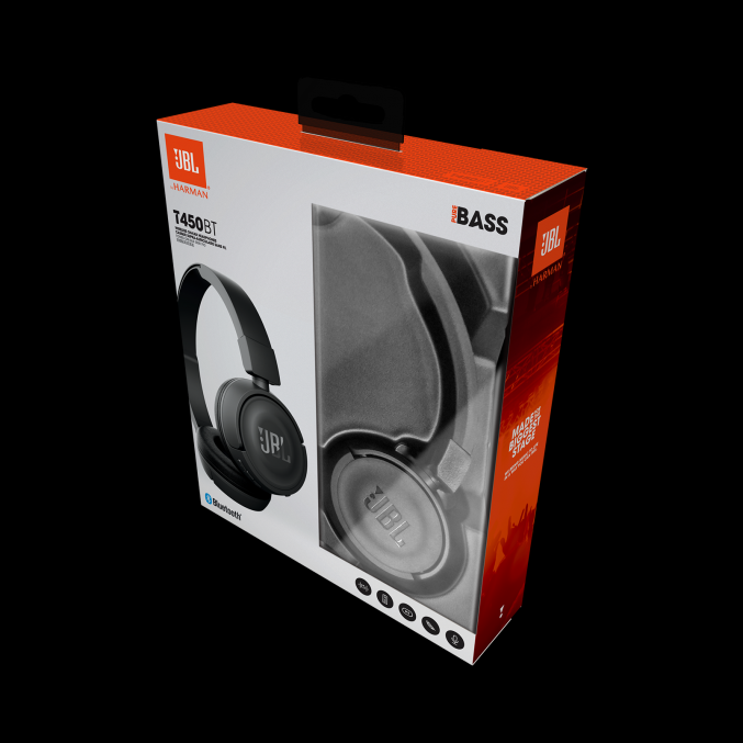 Casque Bluetooth JBL by HARMAN T450 BT Pure Bass