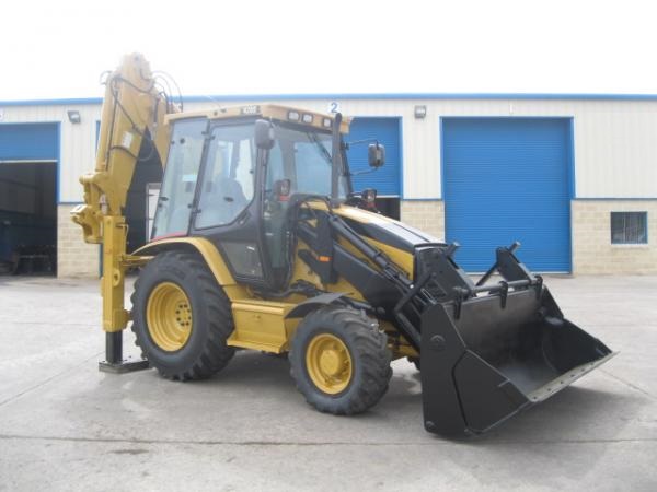 2004 Caterpillar 428D tracto-pelle