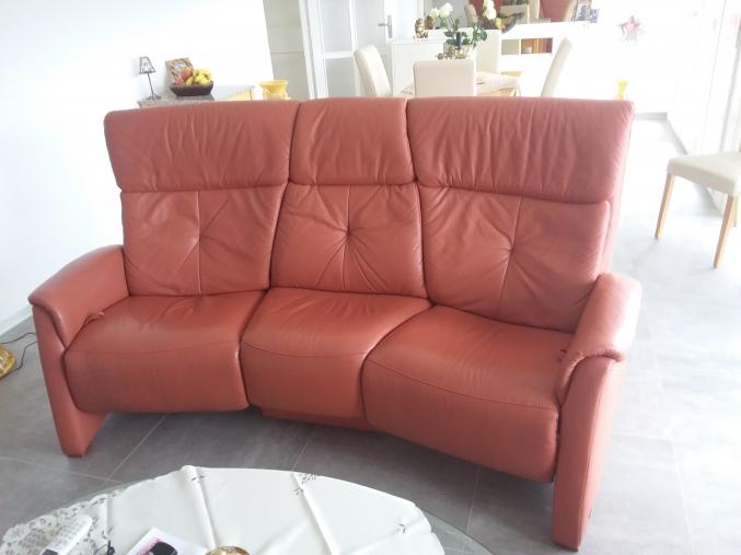 Vendre canapé 3 places relaxe