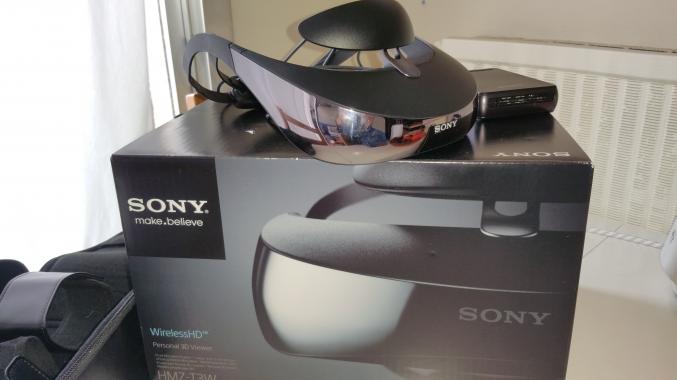 Sony visiocasque 3d hmz-t3w 