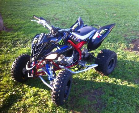 QUAD RAPTOR 700 DE MARQUE YAMAHA HOMOLOGUE