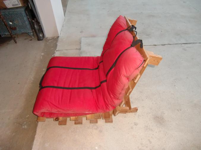 Fauteuil futon 1 place convertible