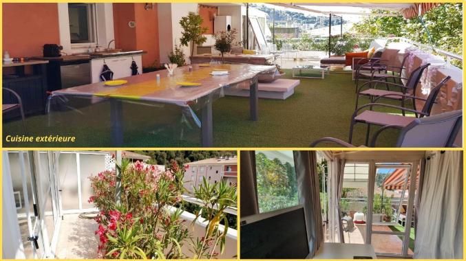 Toit-Terrasse de 98m² -3 pièces DERNIER ETAGE