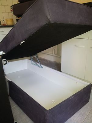 CANAPE D'ANGLE CONVERTIBLE AVEC RANGEMENT