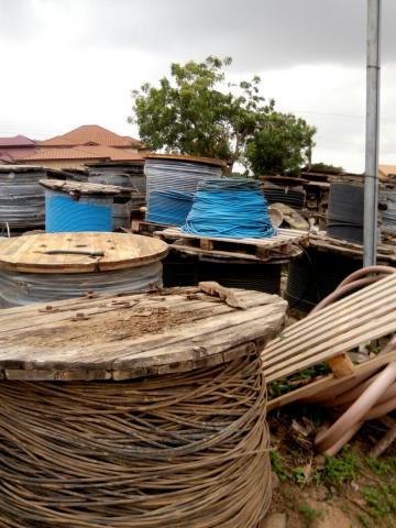 Liquidation des tonnes de cuivre