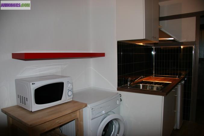 TARBES à louer studio meublé entre la gare et le centre ville