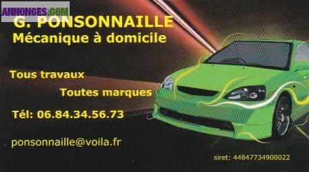 Mecanique a domicile