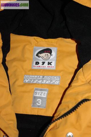 COMBINAISON DE SKI ENFANT, FILLE 3 ans