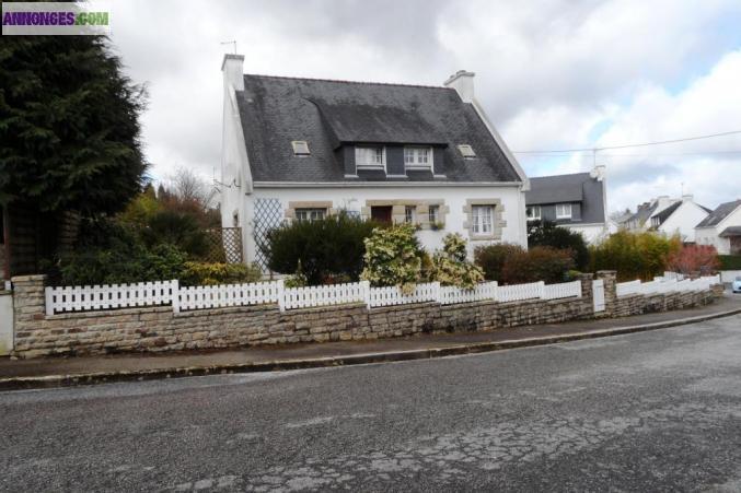 Maison individuelle Néo Bretonne, jardin